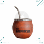 Mate Argento Algarrobo + Bombilla de regalo (8x8cm aprox.)