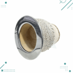 Mate Calabaza Tejido en Tiento, Color Beige (10cm Aprox.) - Imagen 4