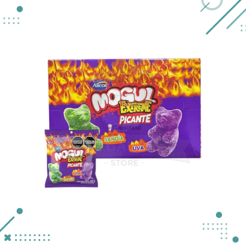 MOGUL Extreme Picante Ositos Sandia-Uva 30gr (Display x12un.) 360gr