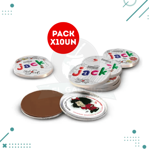 Monedas De Chocolate Felfort Jack Mafalda x5gr (Pack x10un)(50g)